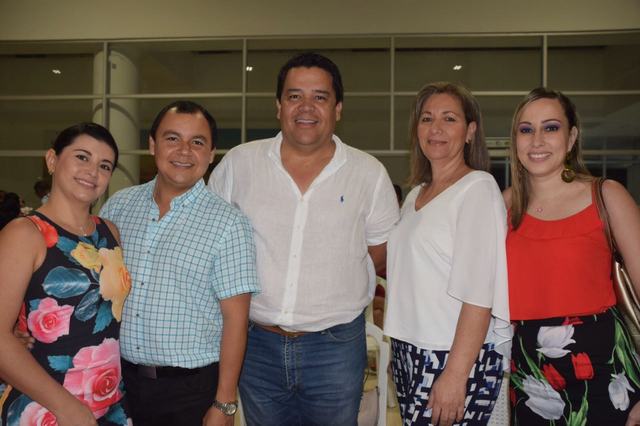 Adriana Salazar, Jose Luis Díaz, Carlos Alberto Rodríguez, Patricia Walteros y Lina María Escobar Tovar.